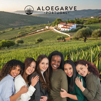 Organic Hydrating Aloe Vera Gel from Algarve Farms, Natural Skincare Solution for Radiant Skin
