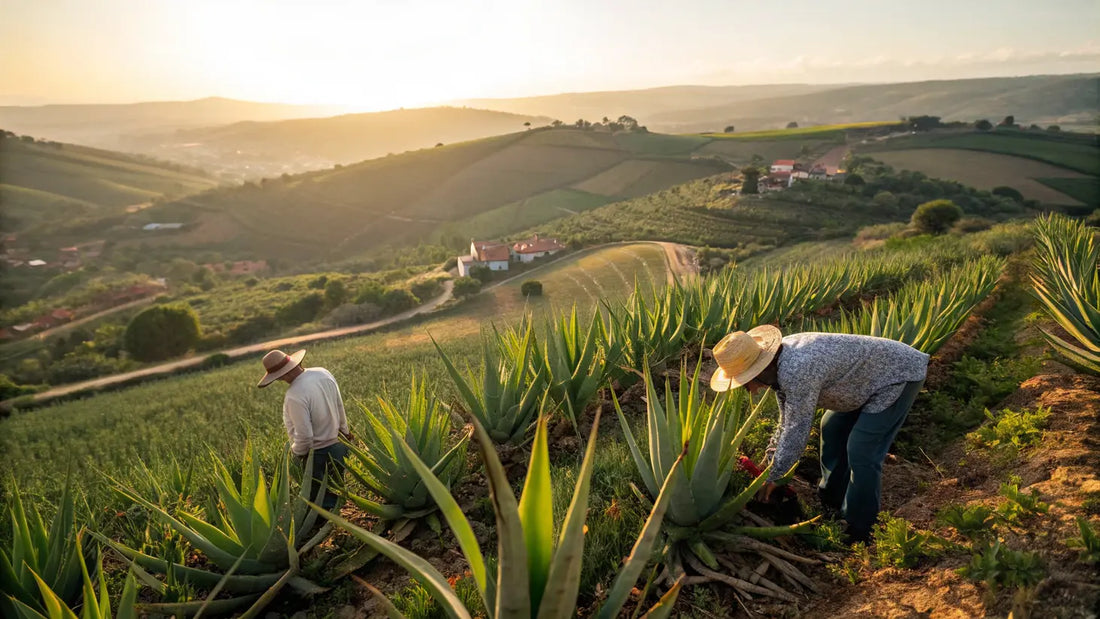 Alt Text für Naturkosmetik mit Aloevera:

Premium Bio-Aloe Vera Naturkosmetik aus Portugal - Reine, vegane Hautpflege aus biologischem Anbau
