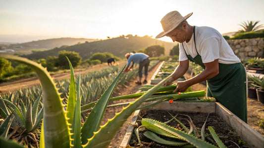 Gel de Aloe Vera Bio Português Natural da Aloegarve para Hidratação e Nutrição da Pele
