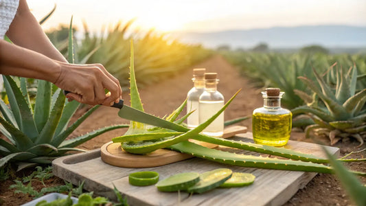 Gel de Aloe Vera Bio Português Natural | Hidratação Orgânica para Pele Radiante da Aloegarve
