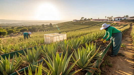 Cosmética Natural Portuguesa: Aloe Vera Orgânico do Algarve em Frascos Sustentáveis de Skincare Vegana
