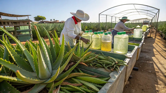 Alt text en français pour l'image de blog sur les soins naturels à l'Aloe Vera :

Produits de Soins Bio Aloe Vera Européens : Hydratation Naturelle et Peau Éclatante
