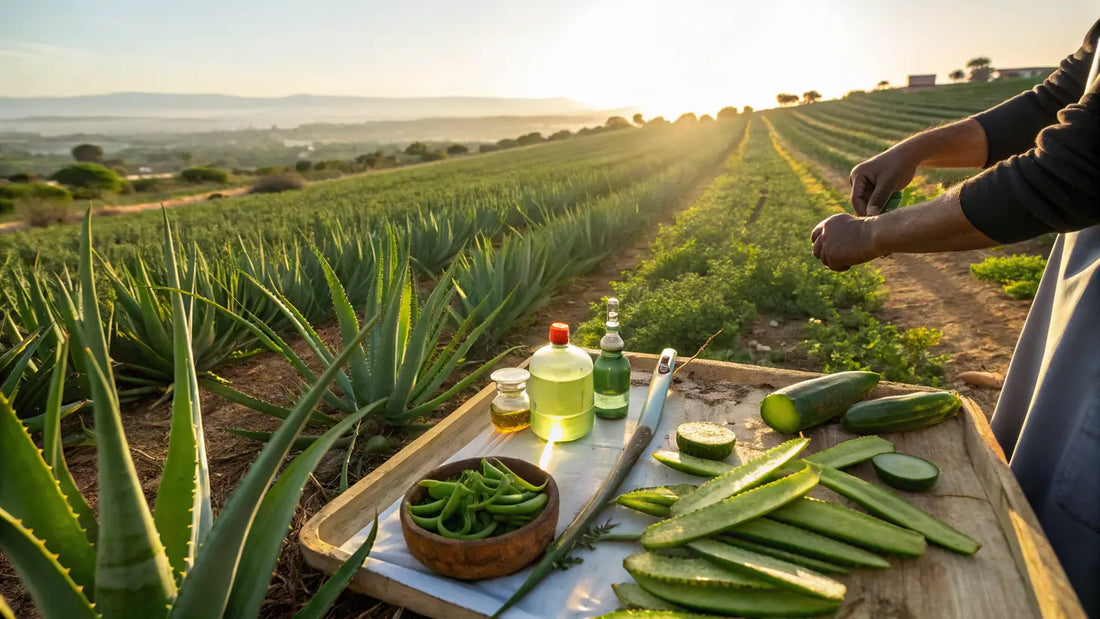 Aloe Vera Orgânico para Prevenção de Rugas: Cosmética Natural Portuguesa Hidratante e Rejuvenescedora
