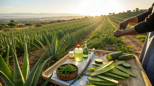 Aloe Vera Orgânico para Prevenção de Rugas: Cosmética Natural Portuguesa Hidratante e Rejuvenescedora
