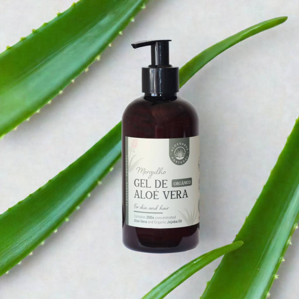 Natürliches Aloe Vera Bio-Gel für ölige T-Zone: Porenminimierende Gesichtspflege für makellose Haut
