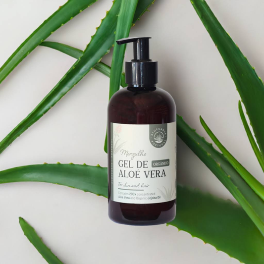 Organisches Aloe Vera Gel für Mischhaut-Balance, natürliche Hydratation und Hautpflege aus Portugal
