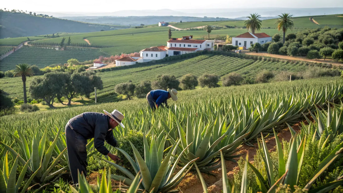 Alt Text para a Imagem:

Produtos Orgânicos de Aloe Vera Aloegarve: Skincare Natural do Algarve em Frasco de Vidro Verde
