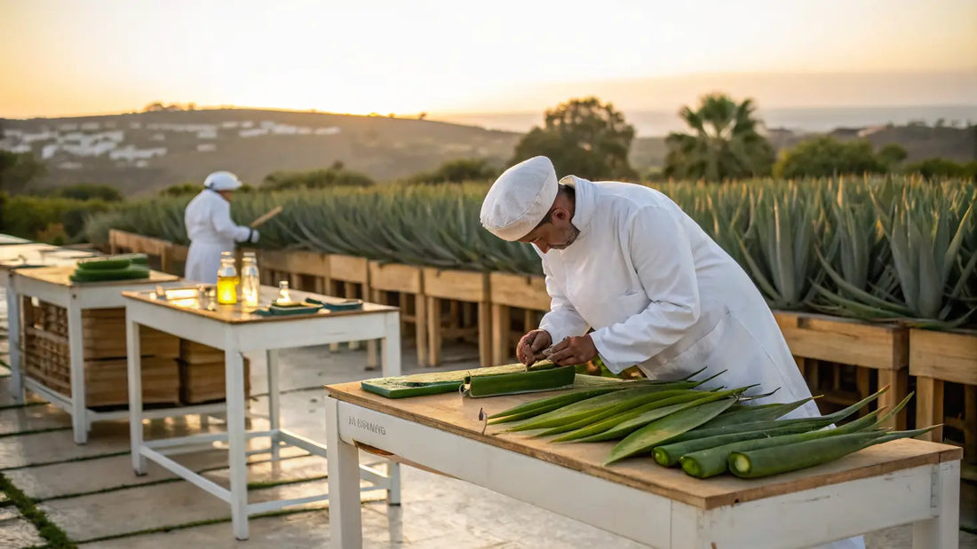 Soin Anti-Âge Naturel : Gel d'Aloe Vera Bio Européen Hydratant pour Rajeunissement Cutané
