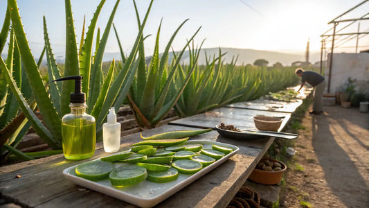 Natural Organic Aloe Vera Skincare from Portuguese Botanical Extracts for Radiant, Sustainable Beauty
