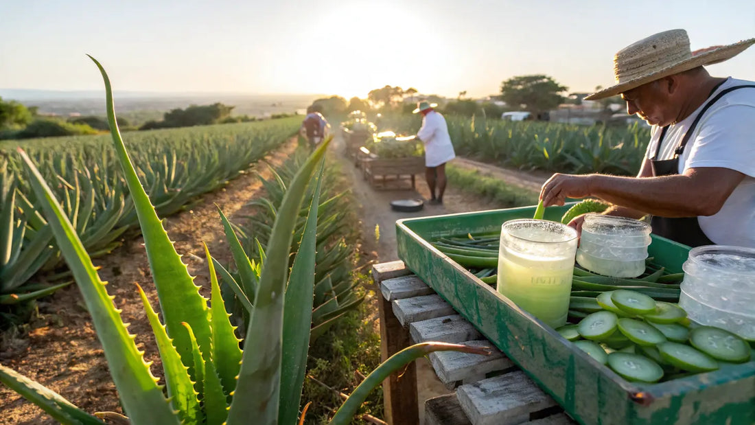 Gel Aloe Vera Bio Naturel du Portugal: Soin Hydratant Végane pour Peau Sensible
