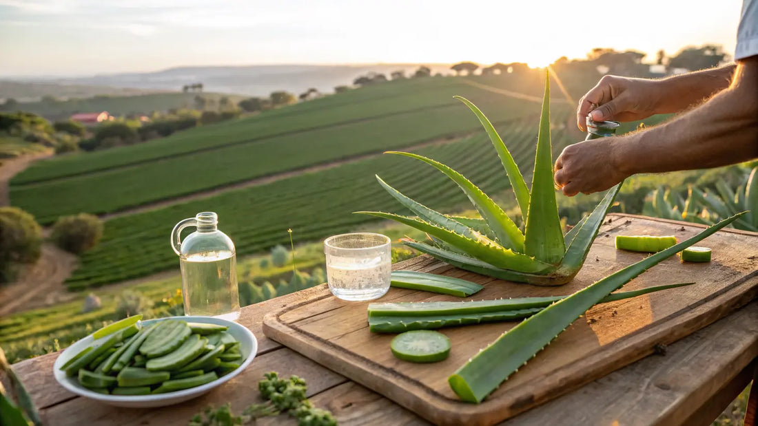 Creme Anti-Rugas Orgânico Aloe Vera de Portugal: Cosmética Natural Vegana para Rejuvenescimento Facial