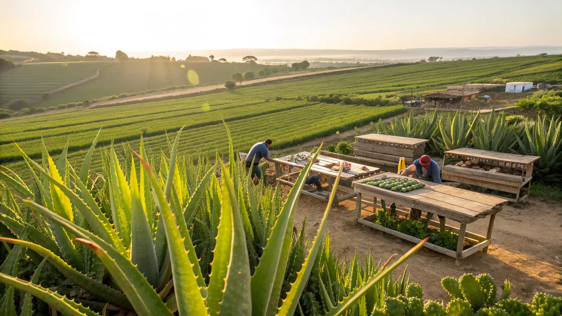 Crema Orgánica de Aloe Vera de Europa: Hidratación Natural para Pieles Sensibles y Cuidado Sostenible
