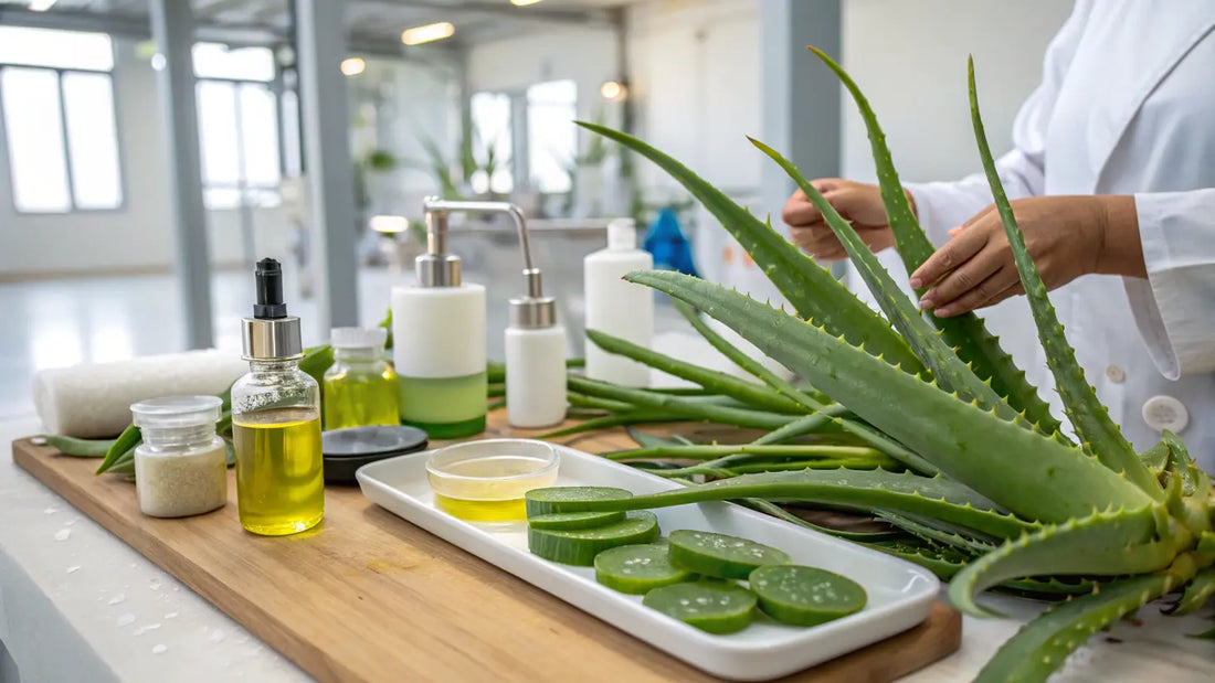 Natural Aloe Vera Skincare: Scientifically Crafted European Organic Beauty Solution for Sensitive Skin
