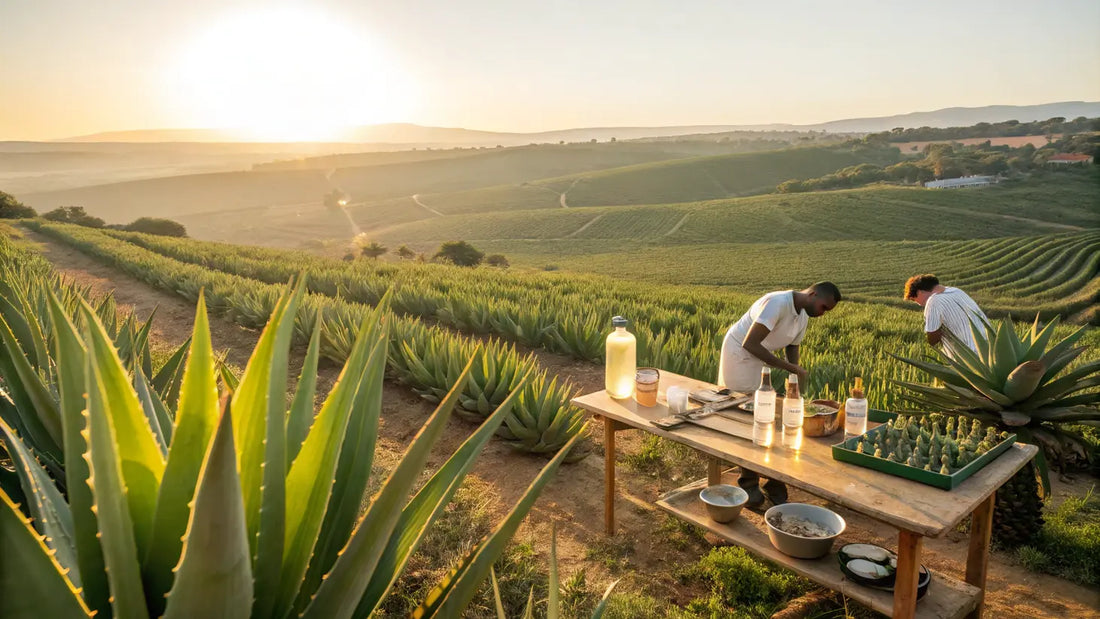 Aloegarve: Gel de Aloe Vera Orgânico Premium do Algarve, Skincare Natural Vegan Feito em Portugal
