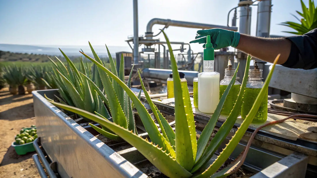 Alt text for the blog image:

Gel Aloe Vera Bio Anti-Rides Naturel d'Aloegarve, Soin Hydratant Européen Contre le Vieillissement Cutané
