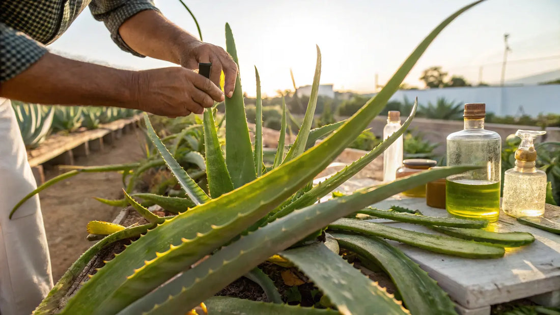 Beneficios del Aloe Vera Orgánico: Gel Natural para Cuidado de Piel Ecológico y Vegano
