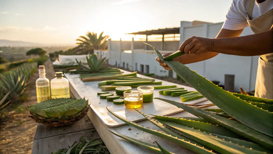 Creme facial bio Aloegarve com aloe vera orgânico, hidratação profunda para pele madura em Portugal

