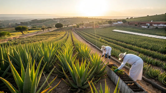 Alt texto en español para la imagen:

Gel de Aloe Vera Bio Europeo, Crema Hidratante Vegana Natural para Cuidado Facial Orgánico
