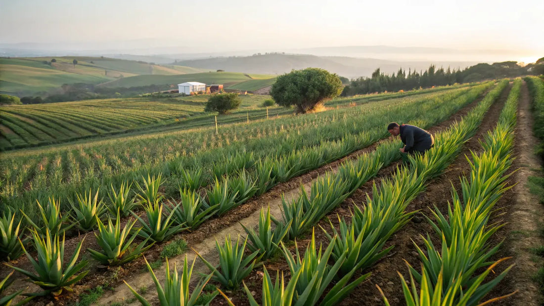 Alt Text (German):

Organische Aloe Vera Hautpflege: Sichere natürliche Inhaltsstoffe für empfindliche Haut in Europa
