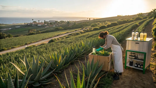 Creme Facial Aloe Vera Bio Português: Gel Hidratante Natural 100% Orgânico do Algarve
