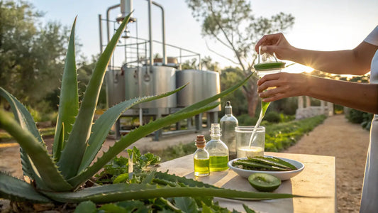 Natural Aloe Vera Skincare: Portuguese Organic Anti-Aging Botanical Extract from Sustainable European Wellness
