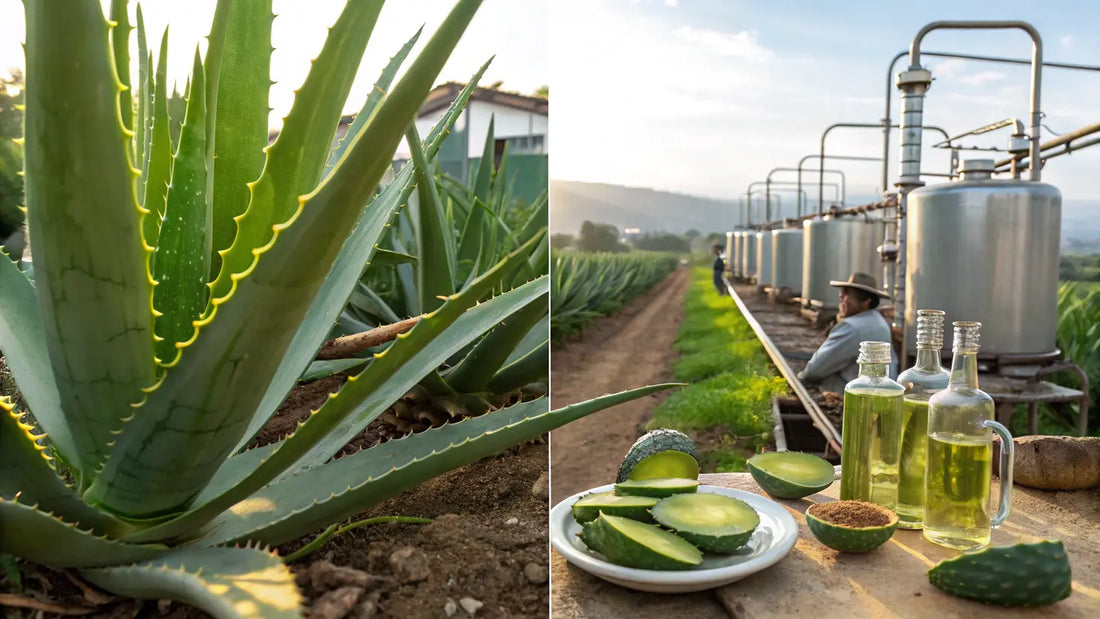 Gel de Aloe Vera Orgánico de Aloegarve: Cosmética Natural Europea para Cuidado Facial Puro y Vegano
