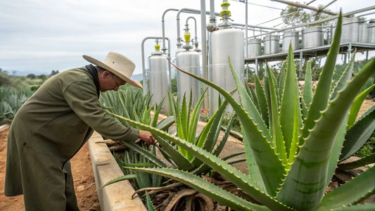 Máscara Noturna de Aloe Vera Orgânica 100% Portuguesa - Skincare Natural Bio com Hidratação Intensa
