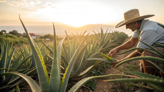 Aloe Vera Bio Português: Hidratação Natural e Orgânica de Skincare do Algarve em Frascos Verdes
