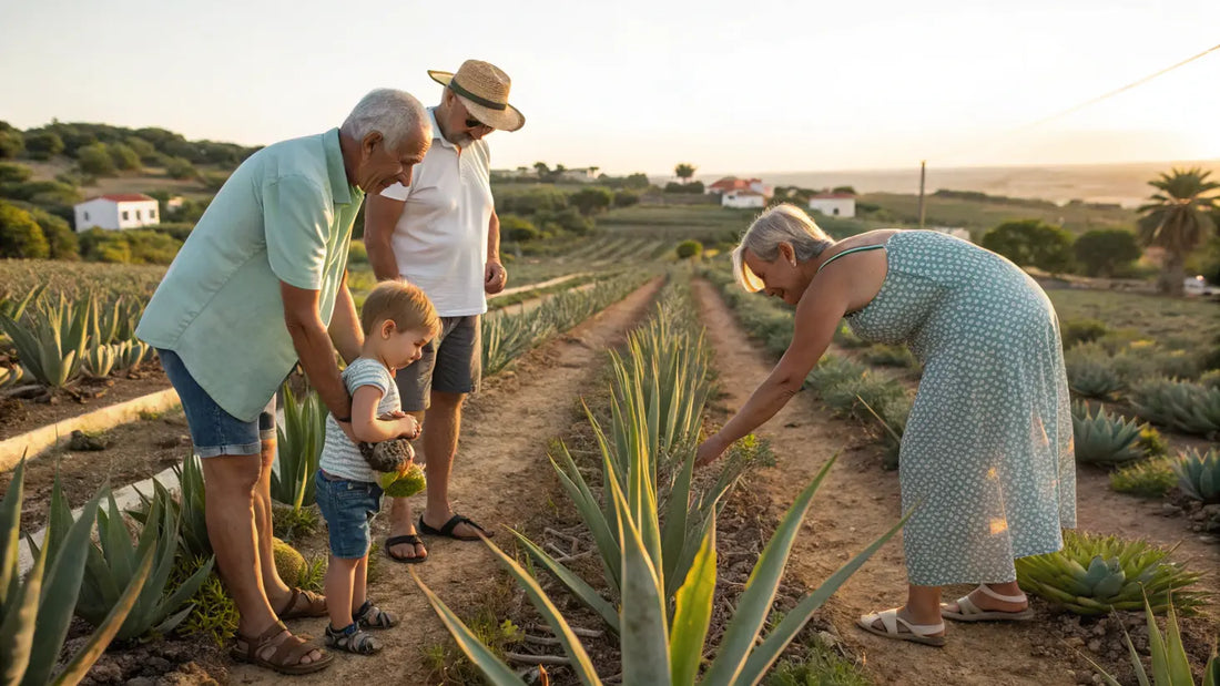Aloe Vera Bio-Lotion für sensible Haut: Natürliche Pflege von Babys bis Senioren, sanft und vegan

