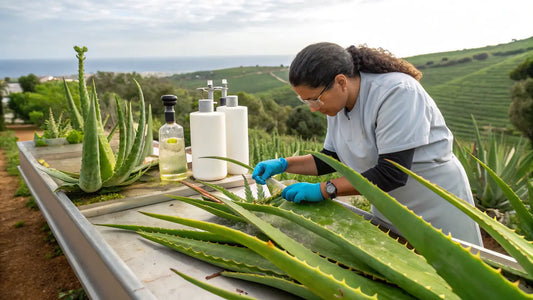 Konzentrierte Bio-Aloe-Vera-Hautpflege: 15 kg Kraft in 300 ml portugiesischem Naturprodukt für intensive Regeneration
