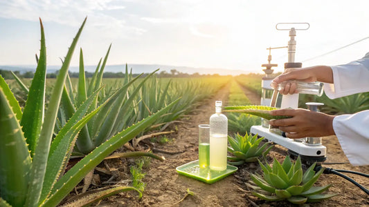 Aloe Vera Orgânico Aloegarve: Gel de Proteção Solar Natural com Ingredientes Botânicos Puros do Algarve
