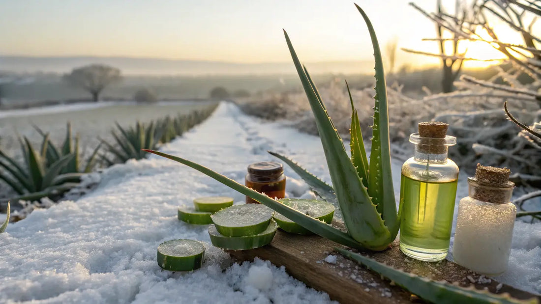 Winterschutz mit 200% Bio-Aloe Vera: Natürliche Hautpflege gegen Kälte und Windverbrennungen aus Portugal
