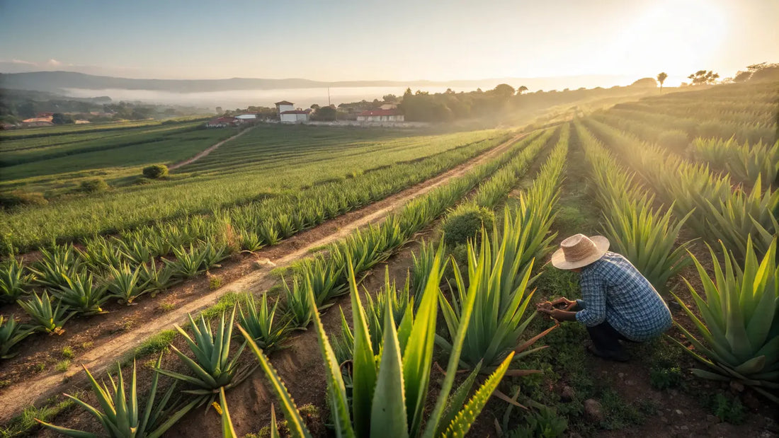 Alt Text en Español:

Gel orgánico de aloe vera de Aloegarve, cosmética natural europea para hidratación y cuidado facial vegano
