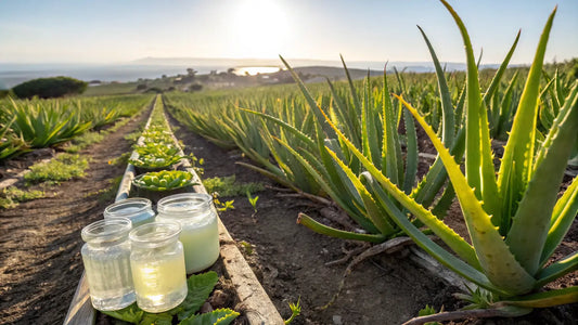 Hochkonzentrierte Bio-Aloe Vera Hautpflege aus der Algarve: Natürliche Hydration für strahlende Haut
