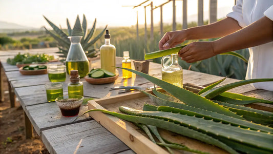 Máscara Nocturna de Aloe Vera Bio Orgánico Europeo para Regeneración Natural de Piel Sensible
