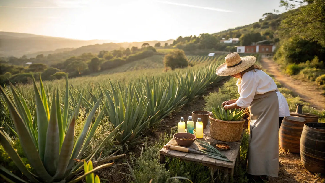 Aloe Vera Orgânico Puro do Algarve: Hidratação Natural para Pele Radiante e Cuidados Skincare Vegan
