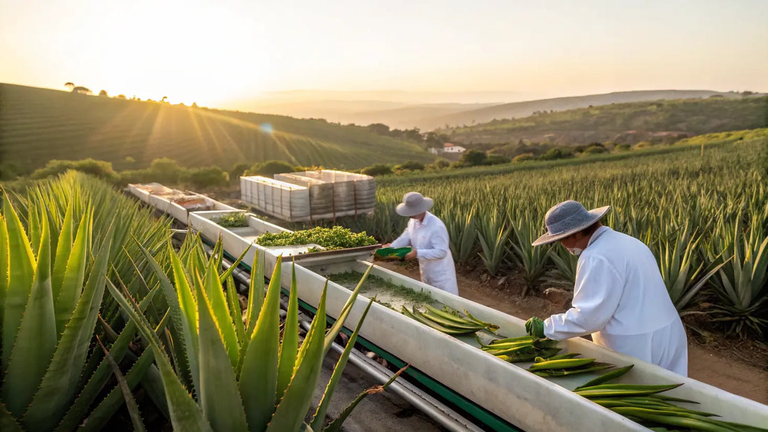 Alt Text en français pour l'image:

Bienfaits de l'Aloe Vera Bio: Soin Naturel Européen pour une Peau Éclatante et Hydratée
