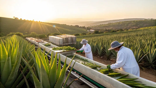 Alt Text en français pour l'image:

Bienfaits de l'Aloe Vera Bio: Soin Naturel Européen pour une Peau Éclatante et Hydratée
