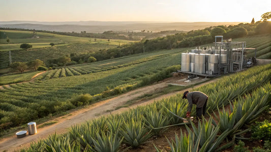 Portuguese Organic Aloe Vera Fields: Premium European Skincare Grown in Sun-Drenched Fertile Landscapes
