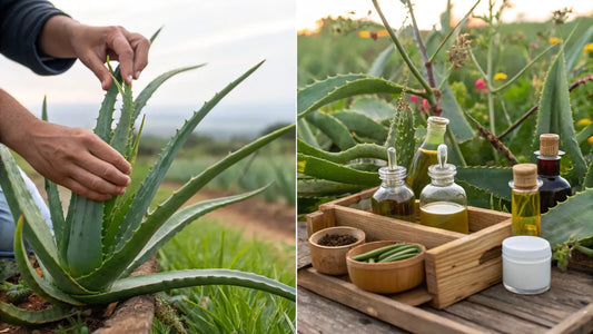 Gel de Aloe Vera Orgânico com Óleos Naturais: Hidratação Profunda e Nutrição Intensa para Pele Europeia
