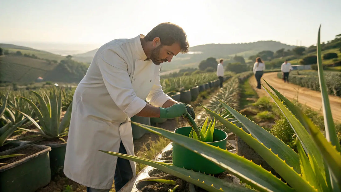 Gel de Aloe Vera 200x de Aloegarve: Ciencia natural europea para hidratación profunda y cuidado orgánico de la piel

