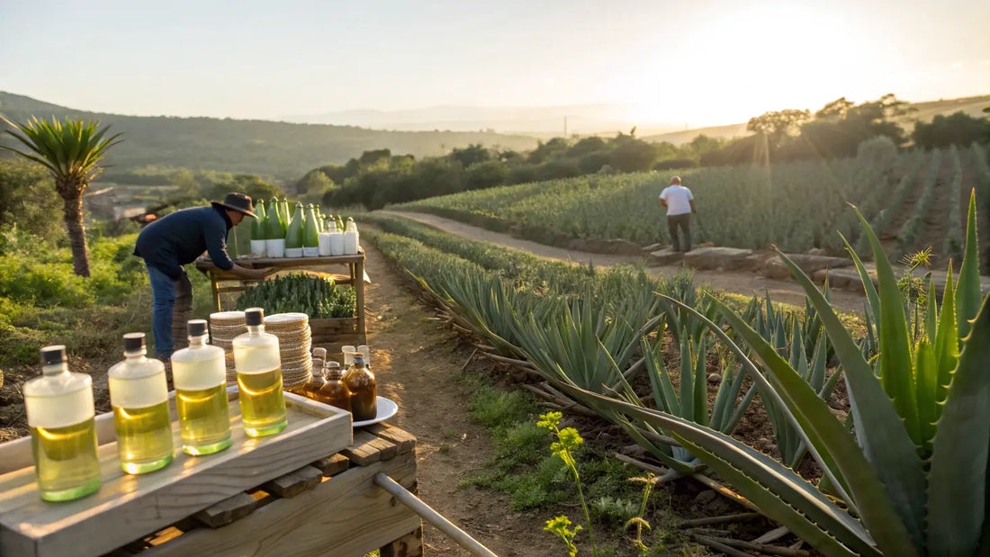 Gel de Aloe Vera e Óleo de Jojoba Aloegarve: Elixir Natural para Pele Hidratada e Radiante em Portugal
