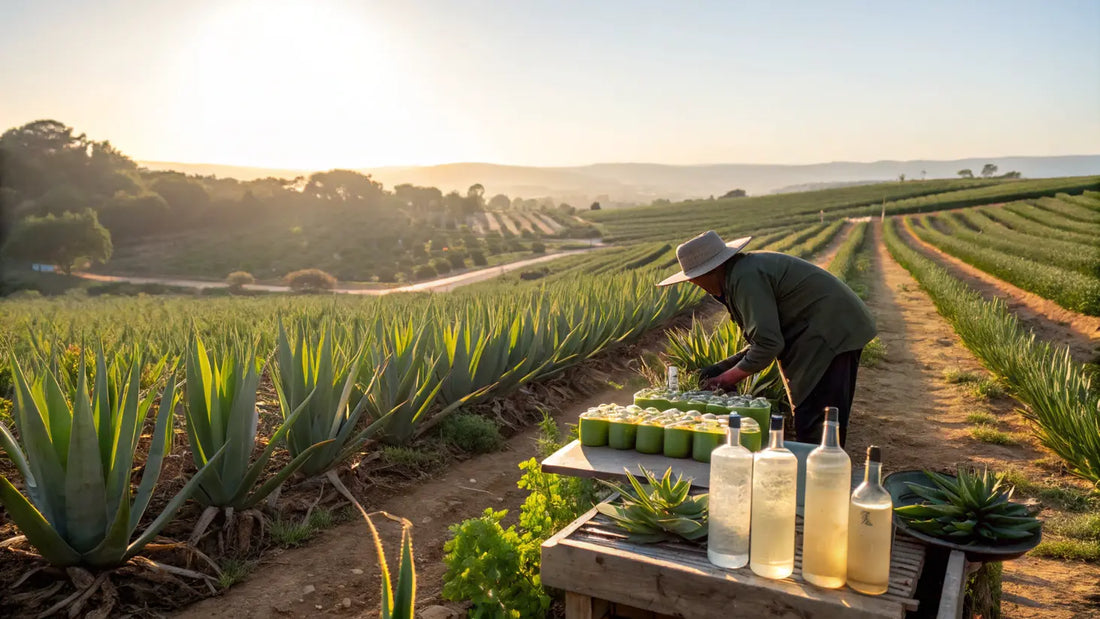 Aloe Vera Orgánico Europeo: Crema Hidratante Natural para Cuidado Facial Ecológico y Vegano
