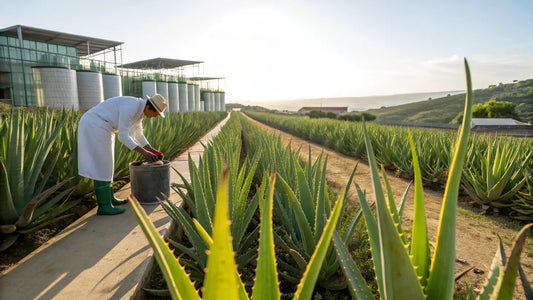 Alt Text em Português Europeu:

Frasco de Gel de Aloe Vera Orgânico Português da Aloegarve, Skincare Natural e Vegano
