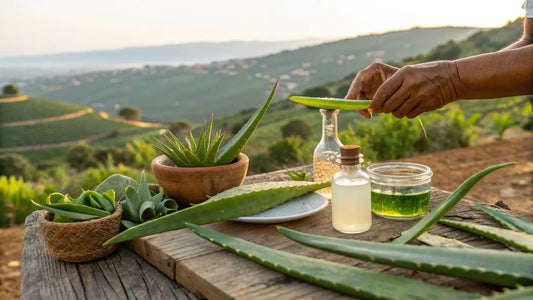 Aloe Vera Bio Orgânico Português: Máscara Noturna Hidratante Natural para Cuidados com a Pele
