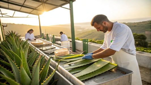 Creme facial Aloe Vera Bio português: Hidratação natural anti-rugas para pele radiante e saudável
