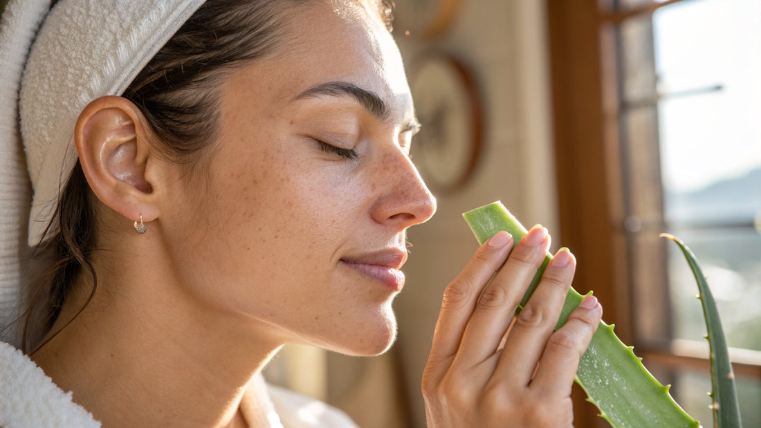 Aloe Vera Gel gegen Heizungstrockenheit: So hydratisierst du deine Haut im Büro