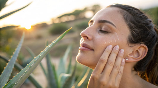 Aloe Vera Gel gegen trockene Haut: Feuchtigkeitsverlust im Büro verhindern