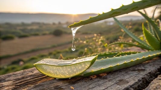 Aloe vera natural cultivado no Algarve: origem, frescura e qualidade
