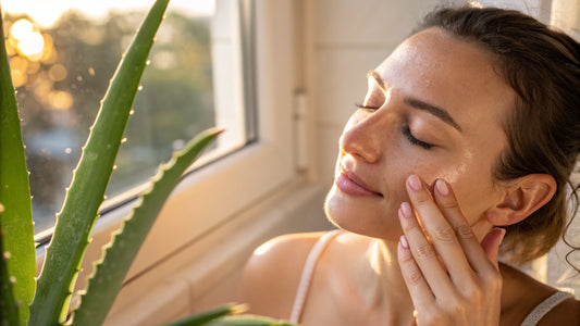 Calm Redness and Sensitivity with Organic Aloe Vera Skincare